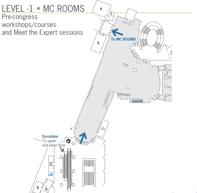 LEVEL 1 - MC ROOMS
